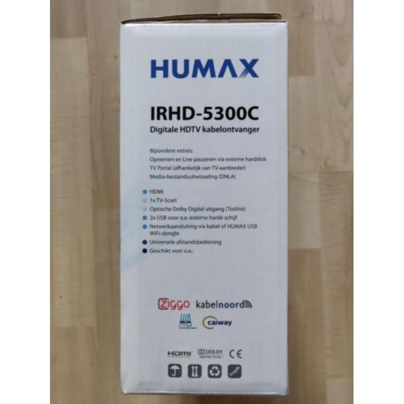 Humax iRHD-5300C HD-ontvanger/decoder voor o.a. Ziggo/Caiway