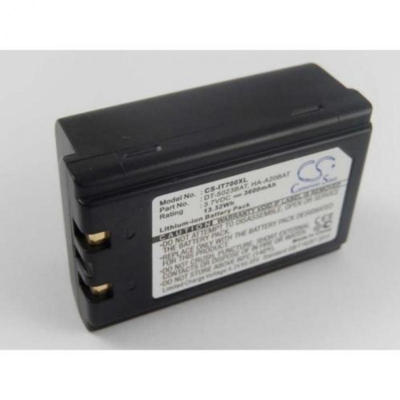 CS Accu Batterij voor Casio DT-X10 - 3600mAh 3.7V