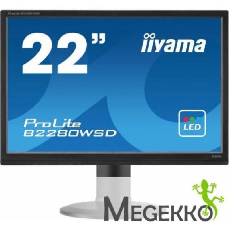 Iiyama ProLite B2280WSD-B1 22" Zwart PC-flat panel