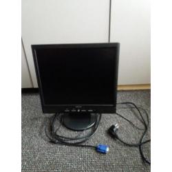 Lcd Beeldscherm / monitor 17 inch met ingebouwde boxen