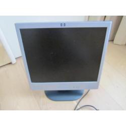 HP Pavilion F1723 LCD Monitor 17" incl.kabels.Nieuwstaat.