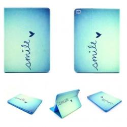 iPad Air 1 lederen leren leer hoes hoesje case Blauw - Smile