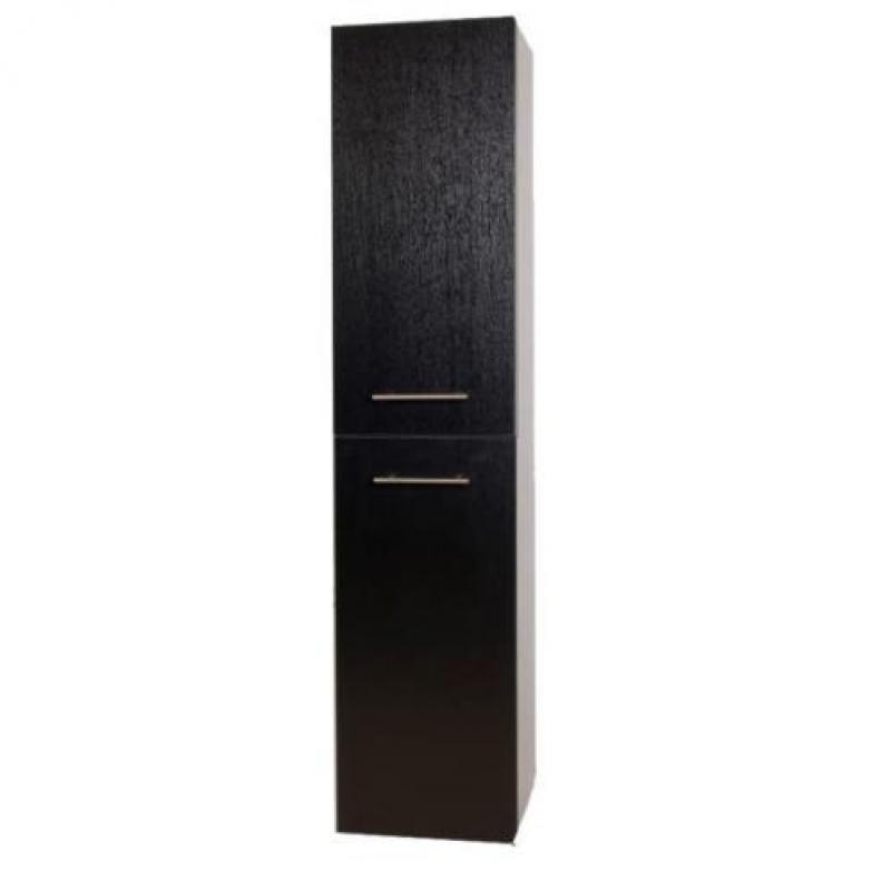 Saniclass Foggia 160 Hoge kast black wood