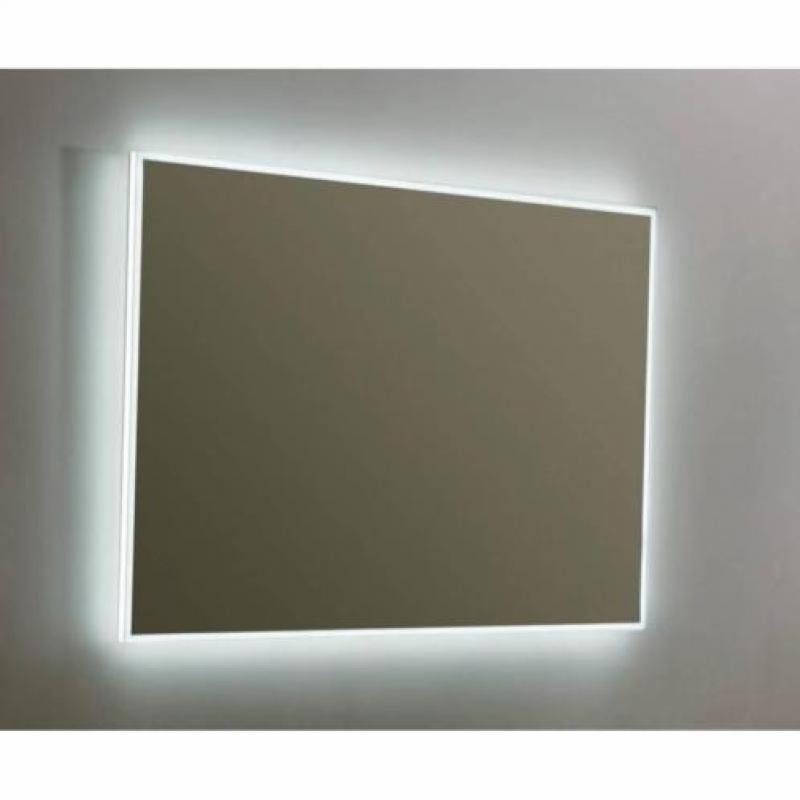 Spiegel Sanilux Mirror Infinity Aluminium met LED Verlich...