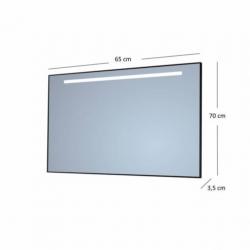 Badkamerspiegel Sanicare Q-Mirrors 'Warm White' LED-Verli...