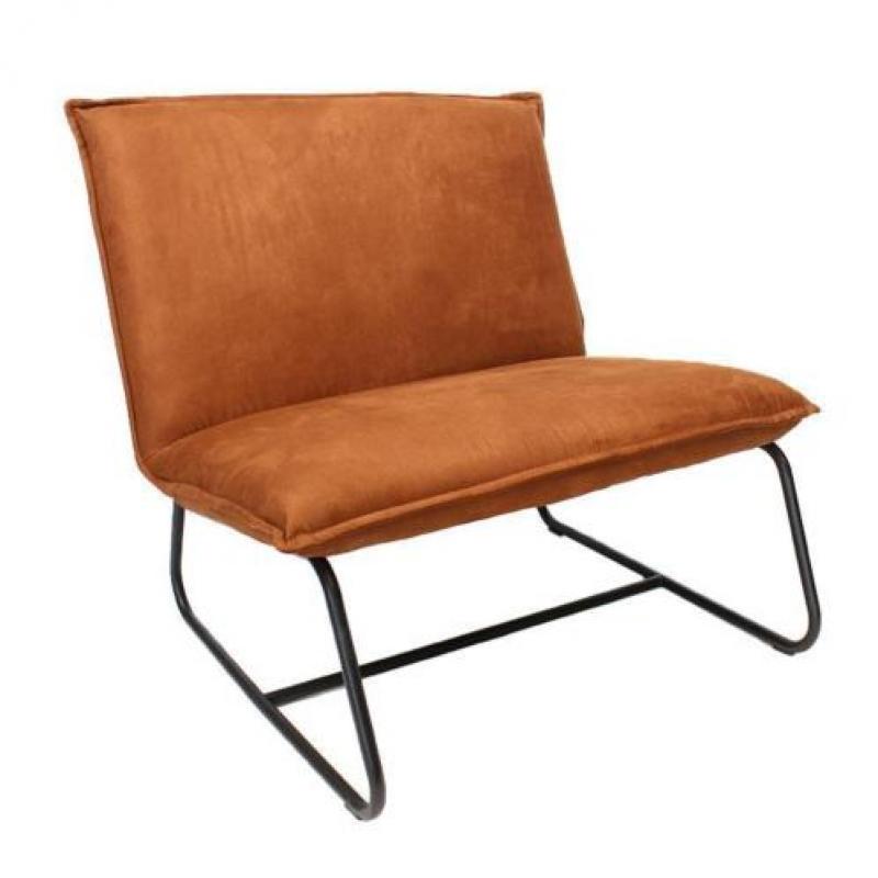 Industriële microvezel fauteuil Beckett in 5 kleuren €289,95